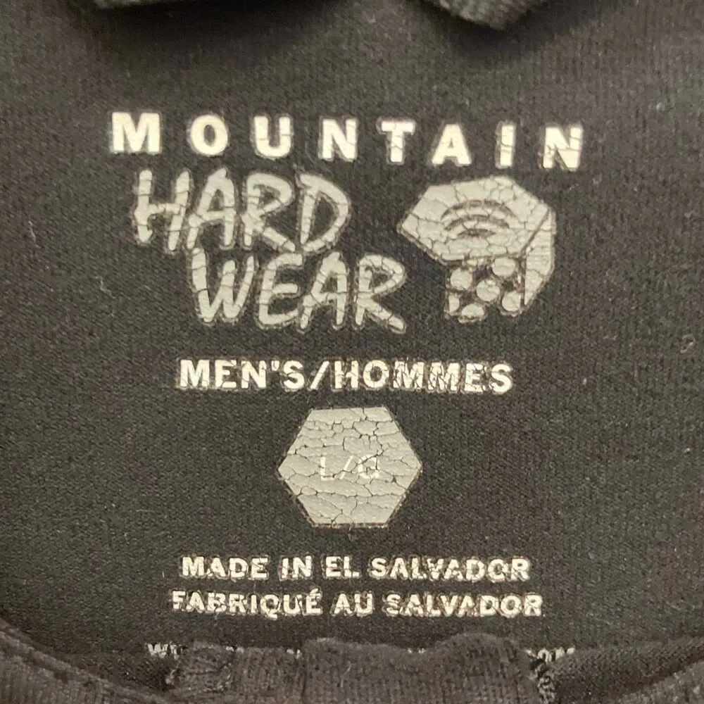 Mountain hardware half zip men’s large 734